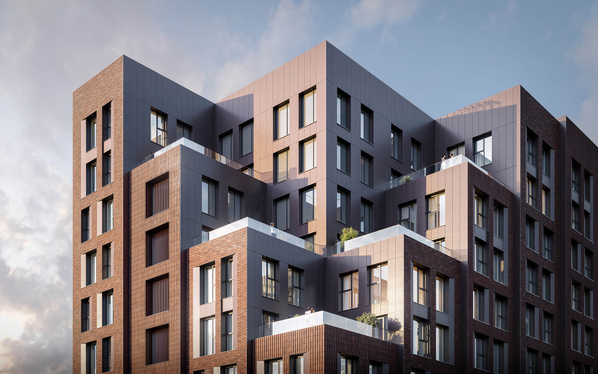 Архитектура дома на официальном сайте застройщика