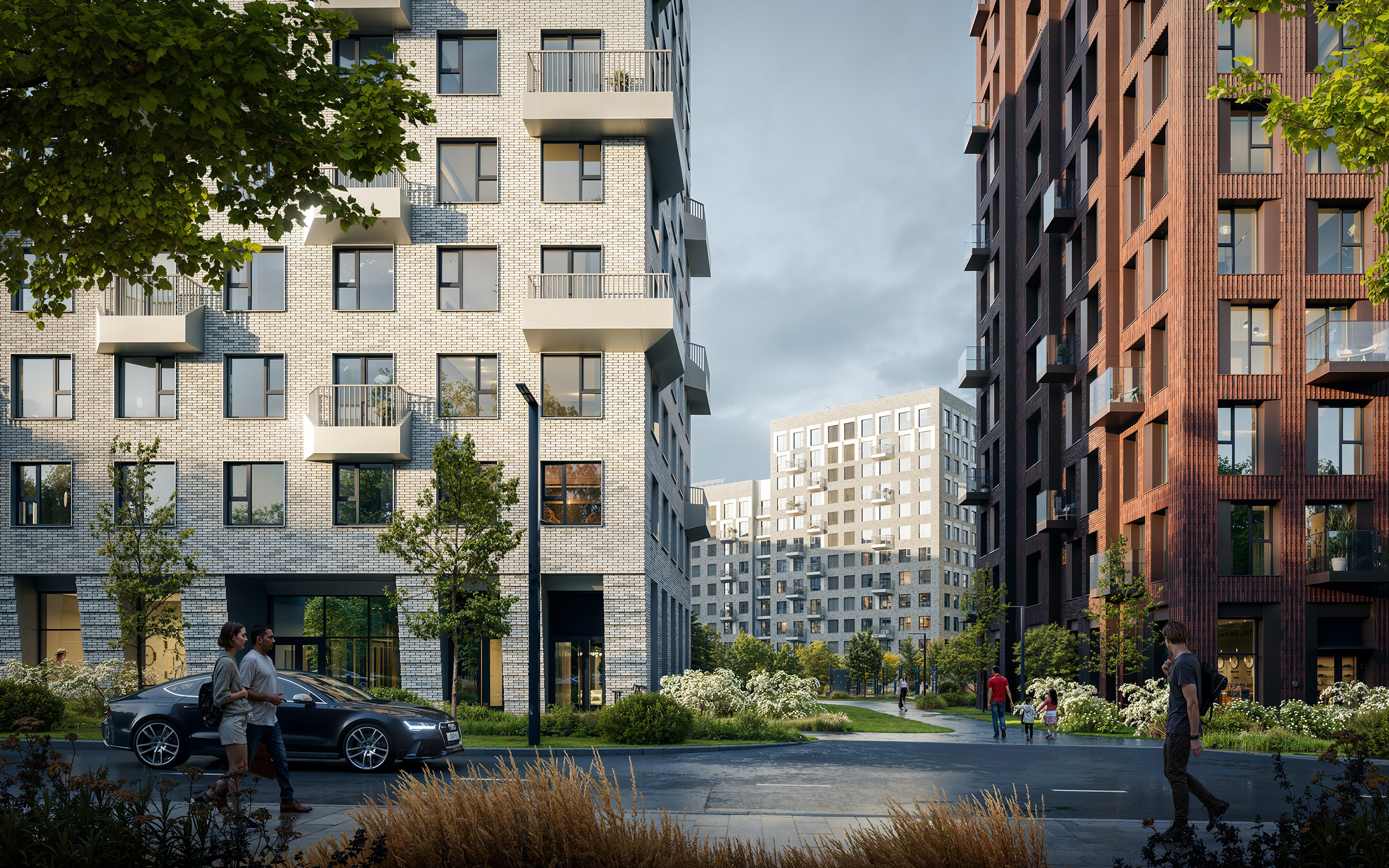 Парковка для жителей ЖК